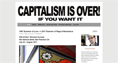 Desktop Screenshot of capitalismisover.com